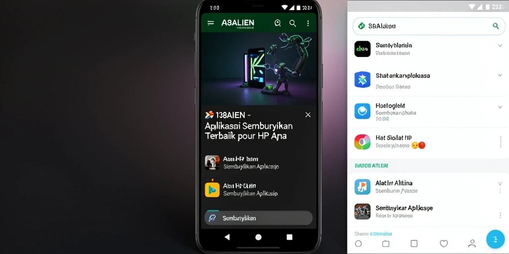 Tampilan aplikasi 138ALIEN yang intuitif dan mudah digunakan.