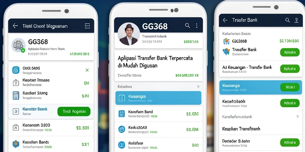 Tampilan antarmuka GG368 yang modern dan fungsional.