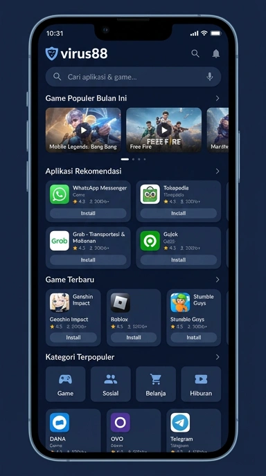 Akses Terpadu Aplikasi Populer di virus88 — Katalog Lengkap