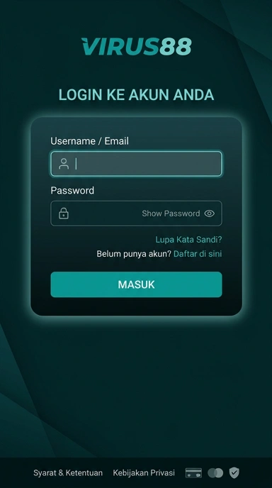Panduan Login Akun virus88 untuk Pengguna Android